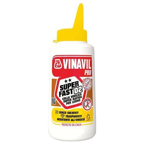 Colla vinilica Vinavil D7000105 Pro Super Fast D2