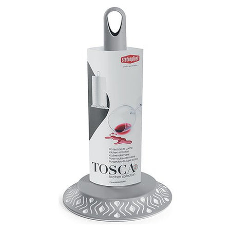 Porta rotolo Stefanplast 55302 TWIST Grigio