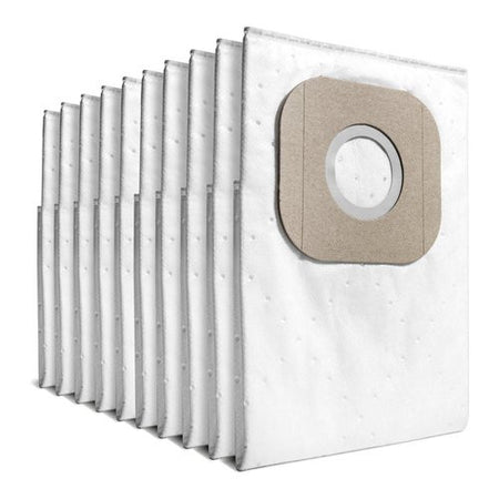 Sacchetto aspirapolvere Karcher 6 904 084 0 Tessuto felpato White