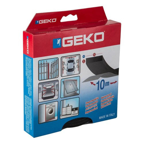 Paraspifferi Geko 1300 5 MUSS guarnizione profilo piatto h.5 mm Nero