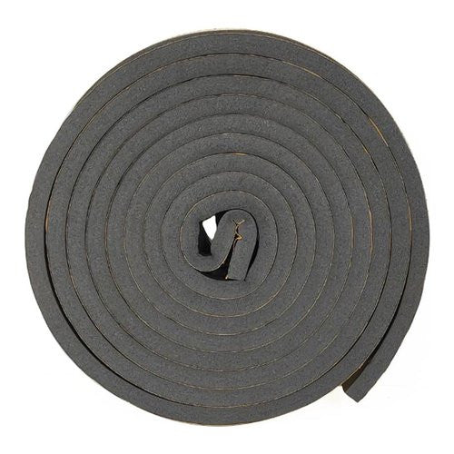 Paraspifferi Geko 1310 2 BLIND guarnizione profilo piatto h.10 mm Nero