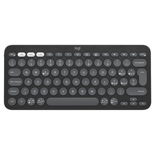 Tastiera computer Logitech 920 011819 K SERIES Pebble Keys 2 K380S Bla