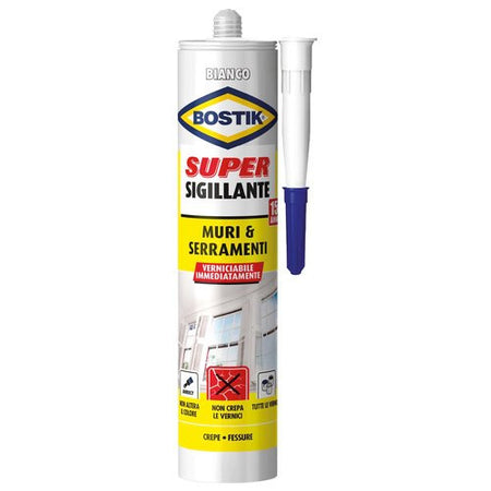 Silicone acrilico Uhu Bostik D2435 Muri e Serramenti Super