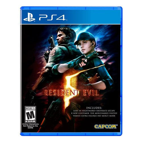 Videogioco Capcom SP4R06 PLAYSTATION 4 Resident Evil 5