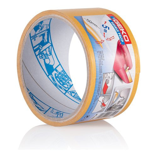 Nastro biadesivo Geko 22020 10 Universale Double Polyp