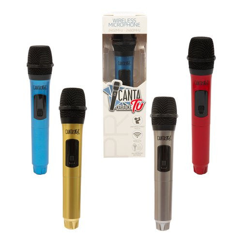 Karaoke Giochi Preziosi CTC14000 CANTA TU Microfono Wireless Pro Assor