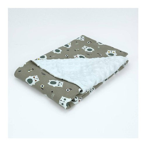 Coperta carrozzina Baby Idea PCOB Orso beige