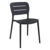 Sedia da esterno Amicasa PP 832 CRETA Antracite