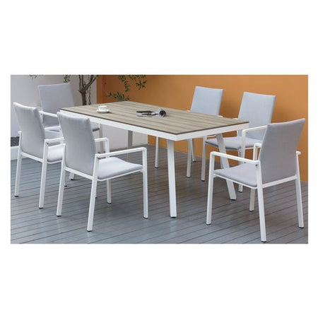 Set tavolo e sedie Amicasa ALEX Bianco