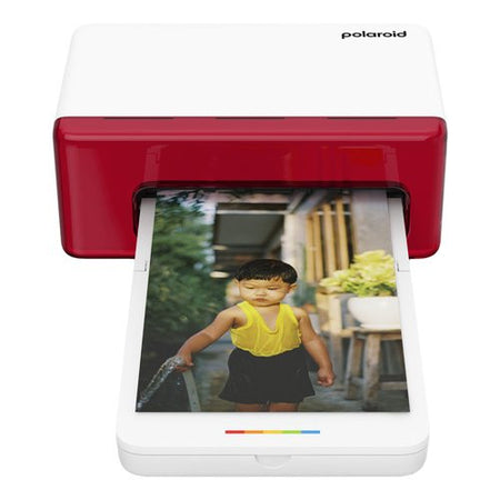 Stampante fotografica Polaroid 9165 HI PRINT 4x6 White e Red