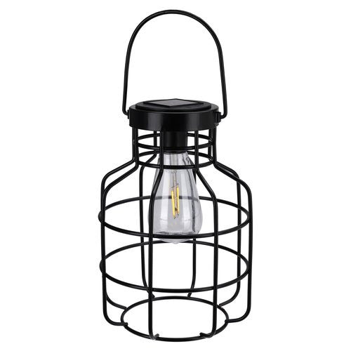 Lampada tavolo solare Koopman 51200900 Nero