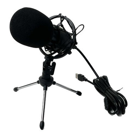 Microfono USB MeMe Music 60258 TECH Harry Professional Black