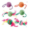 Gioco per animali Ferplast 86110099 Palla Cordino Assortito
