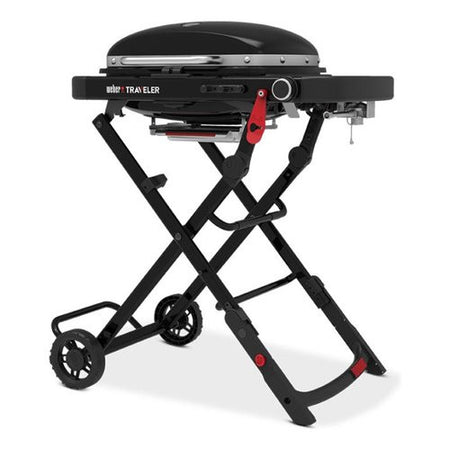 Barbecue GPL Weber 1500557 TRAVELER Compact Nero
