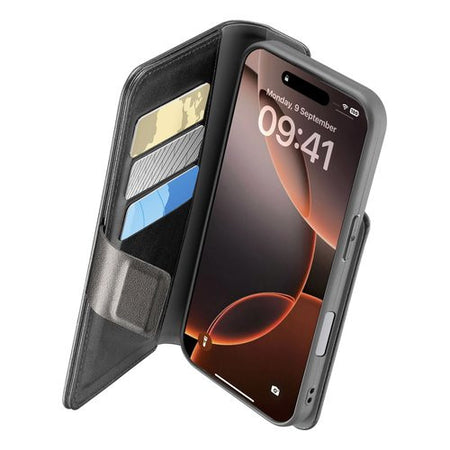 Cover Cellular Line BOOKAG2IPH16PROK IPHONE 16 Pro BOOK AGENDA Black