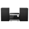 Compatto HI FI Panasonic SC PM272EG S Silver e Black