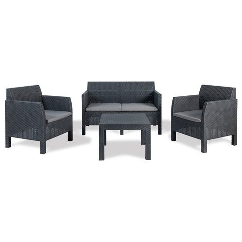 Set da esterno Toomax Z0114R5 4100 MATILDE 114col Antracite scuro