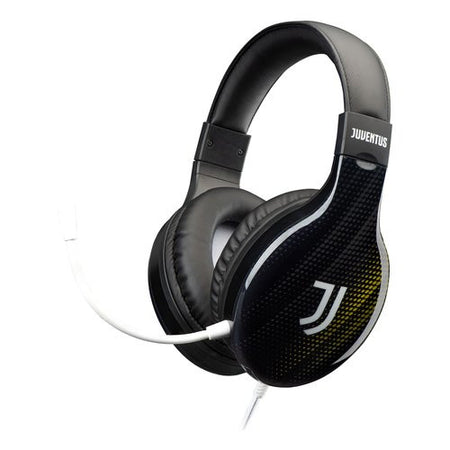 Cuffie gaming Qubick CGP50011 MULTIPIATTAFORMA Juventus Black e White