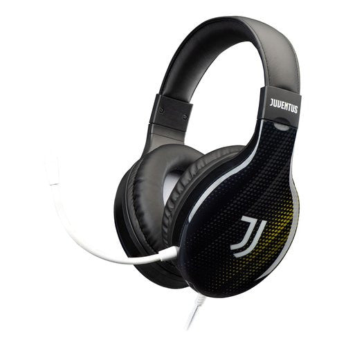 Cuffie gaming Qubick CGP50011 MULTIPIATTAFORMA Juventus Black e White