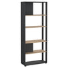 Libreria Tvilum 65592IGHL SIGN Matt grey e Jackson hickory