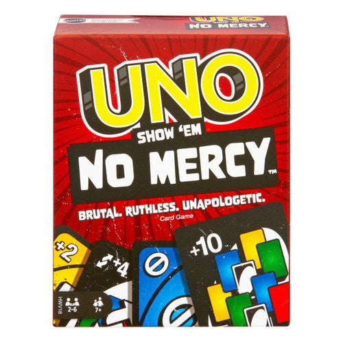 Carte gioco Mattel HWV18 UNO Show 'em No Mercy