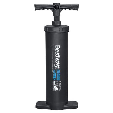 Gonfiatore Bestway 62030 6 manuale Air Hammer gonfia sgonfia Nero