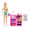 Set bambola Mattel HMH26 BARBIE Biologa Marina con Laboratorio Mobile