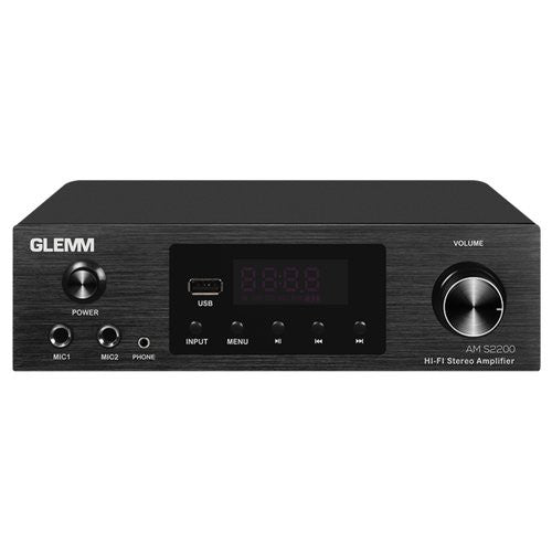 Amplificatore HI FI Glemm 32155 AM S2200 Black