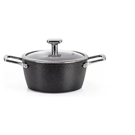 Casseruola Alluflon Moneta 0015392052 ARMONIA FINEGRES Nero