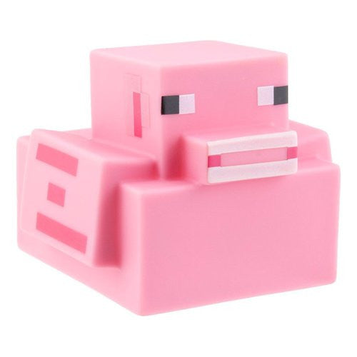 Gadget Paladone PP10508MCFV2 MINECRAFT Anatra da bagno Pig Pink
