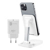 Caricabatterie Cellular Line CHARGESTANDKITIPH CHARGE & STAND KIT Whit