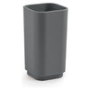 Bicchiere porta spazzolino Gedy 6398 08M SEVENTY Grigio