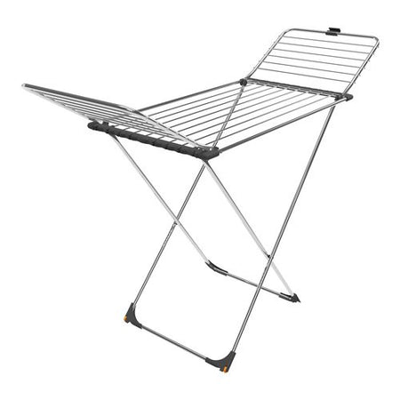 Stendibiancheria Vileda 174815 Max Cromo lucido e Grigio