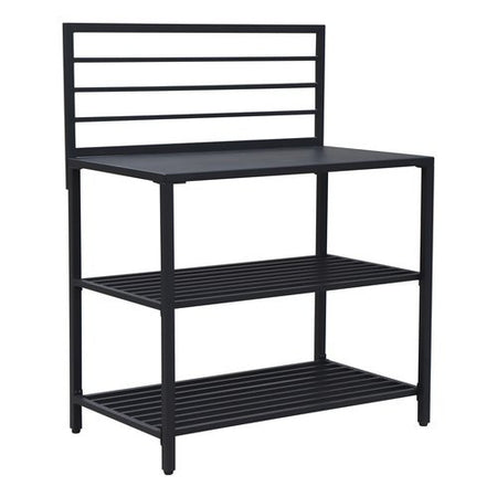 Cucina da esterno Amicasa GL8455 KONNECT Base con ripiani Antracite