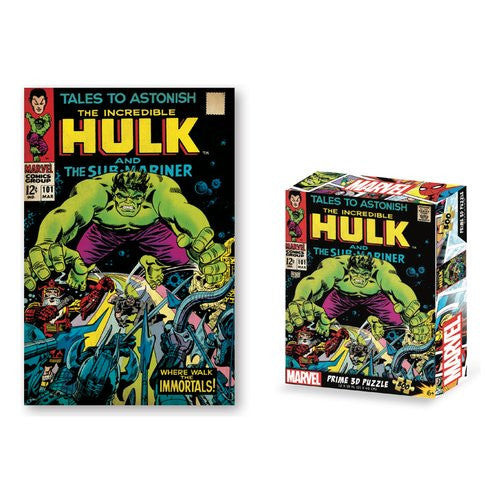 Puzzle Grandi Giochi PUA19000 PRIME 3D Marvel The Hulk