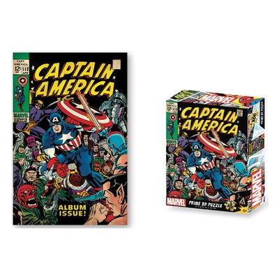 Puzzle Grandi Giochi PUA18000 PRIME 3D Marvel Capitan America