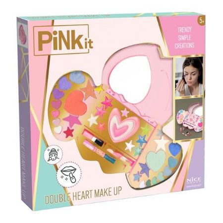 Double Heart Set Make Up Nice 40051 PINK.IT