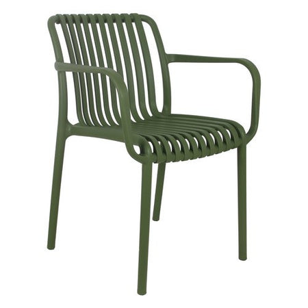 Sedia con braccioli Amicasa PP 776A CORBARA Verde