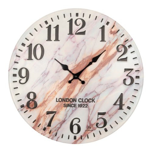 Orologio da parete Lowell 21554 JUSTAMINUTE Marmo London Multicolor