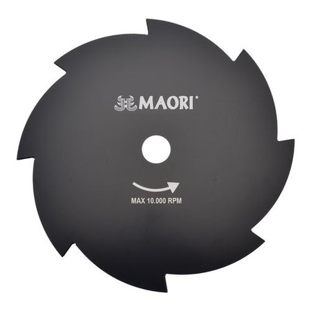 Lama decespugliatore Maori 013676 Disco 8 denti Nero