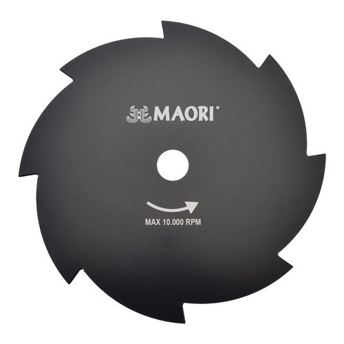 Lama decespugliatore Maori 013676 Disco 8 denti Nero
