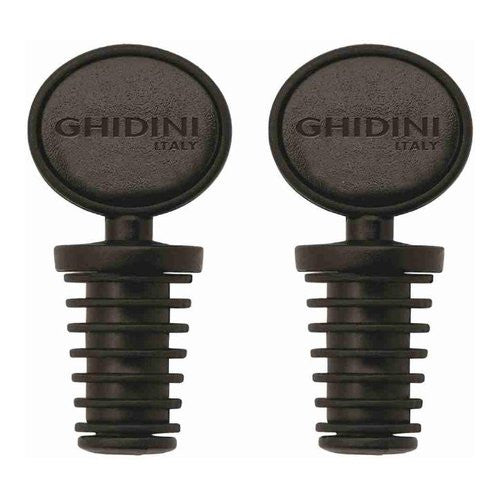 Set tappi bottiglia Ghidini Cipriano 16006X SOMMELIER Nero