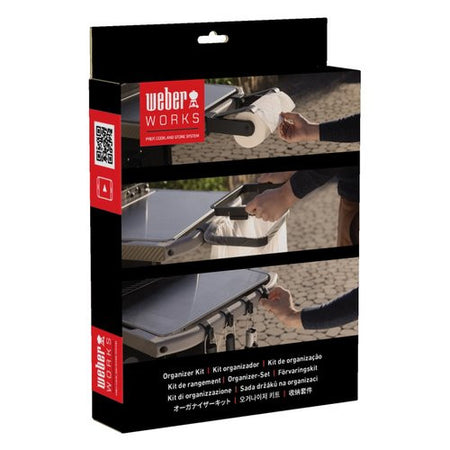 Kit Organize appendibile per piastre Premium Slate da 76 cm Weber 3400