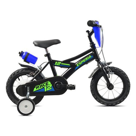 Bicicletta Esperia 259900 BIMBO RACE Nero e Verde