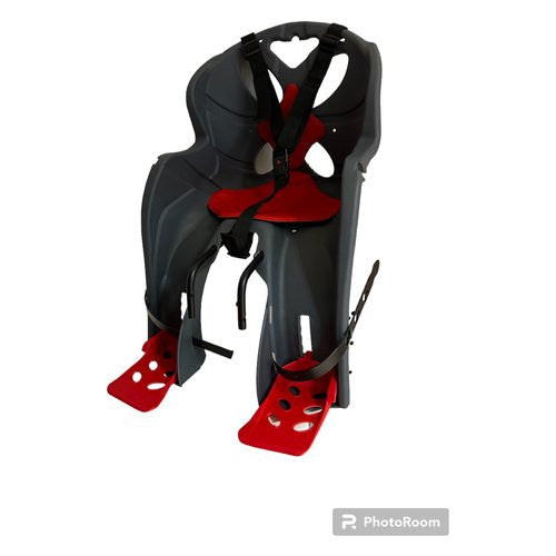 Seggiolino bici HTP Design LUIGINO Anteriore per manubrio Antracite e