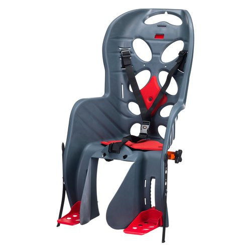 Seggiolino bici HTP Design FRAACH P Posteriore per portapacchi Antraci