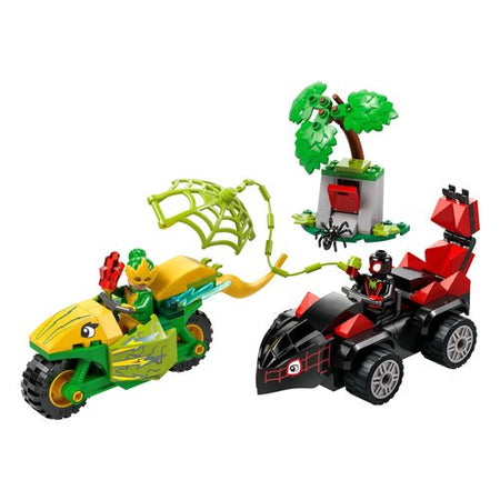 Inseguimento sui dino-veicoli di Spin ed Electro LEGO 11198 MARVEL SPI
