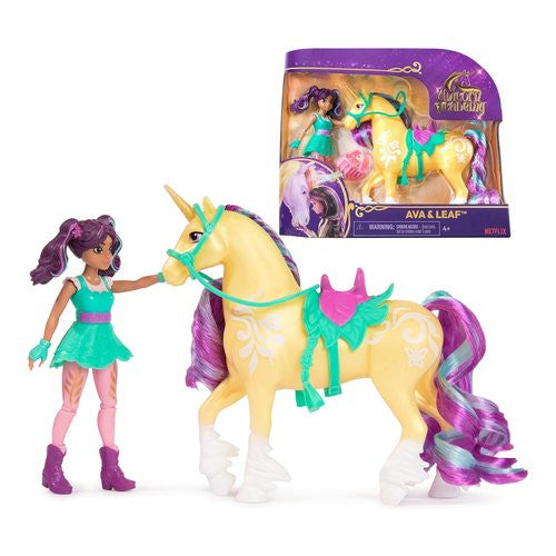 Set bambola Spin Master 6069631 UNICORN ACADEMY Ava & Leaf con access