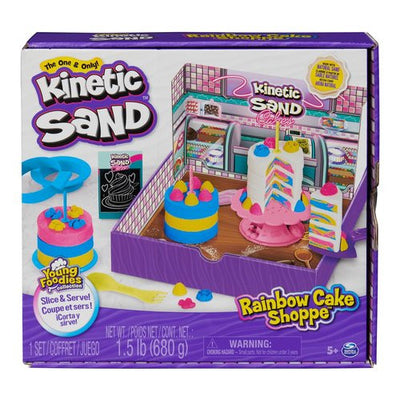Sabbia creativa Spin Master 6068029 KINETIC SAND Torte Arcobaleno