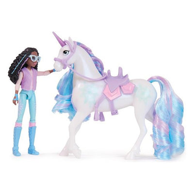 Set bambola Spin Master 6066849 UNICORN ACADEMY Layla & Glacier con ac